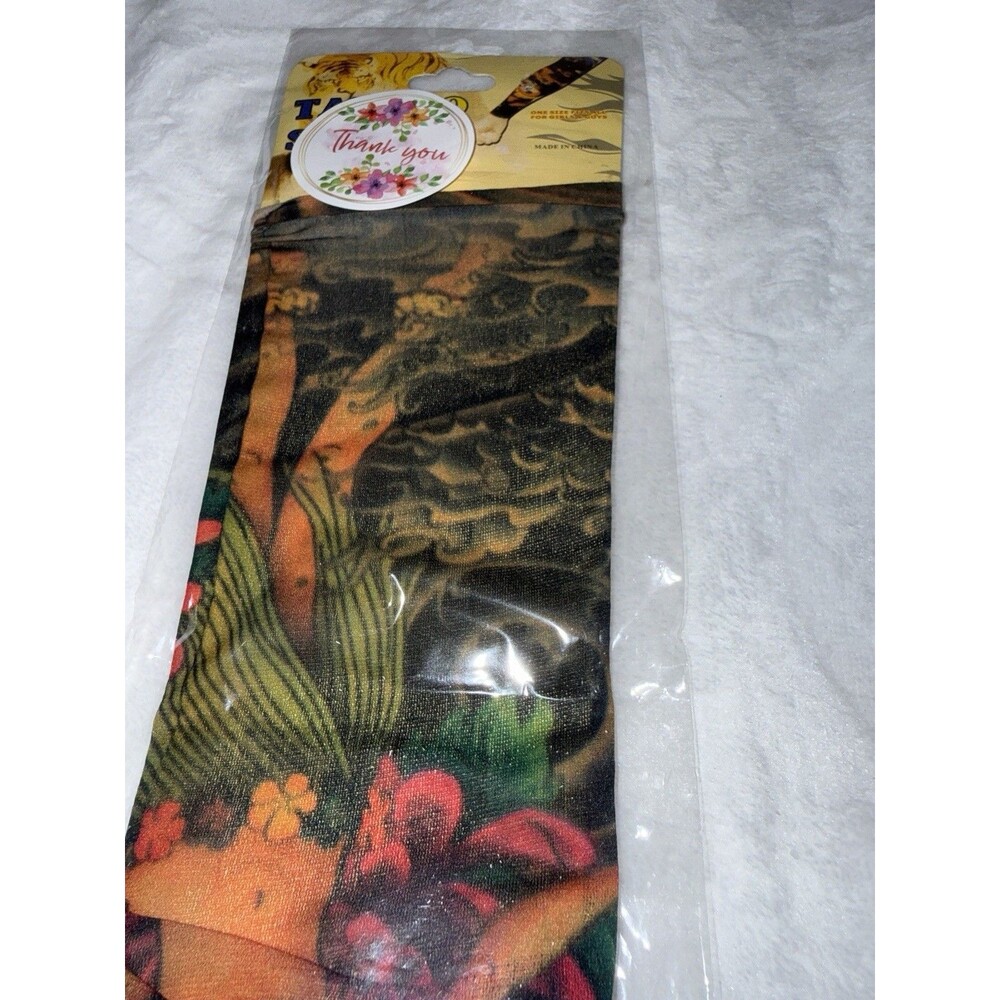 tattoo sleeves sheer costume halloween - Picture 2 of 9